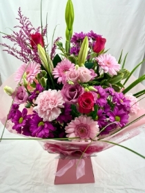 Perfect in Pink Flower Bouquet