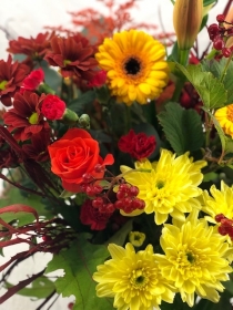 Autumnal Gorgeous Gift Flower Vase