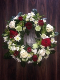 Fondest Memories Flower Wreath