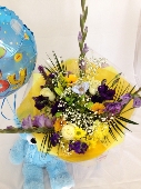 Baby Boy Bliss Flowers & Gift Set